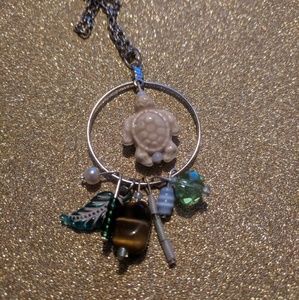 Nautical Turtle Necklace Bohemian